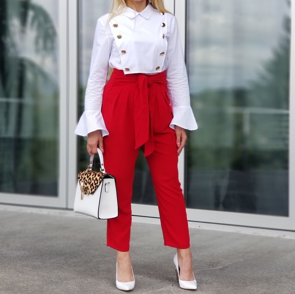 RAYA Red Pants - Picture 3 of 4